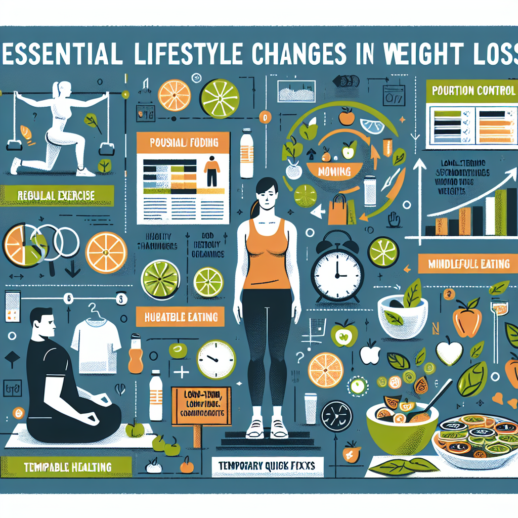 Lifestyle Changes To Accompany Weight Loss Efforts