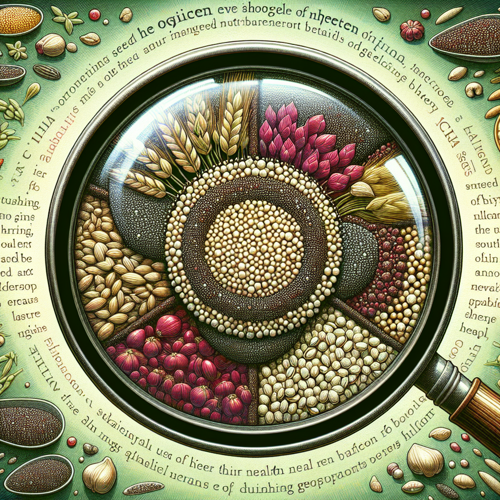 Seeds Of Health: Little-Known Nutritional Powerhouses