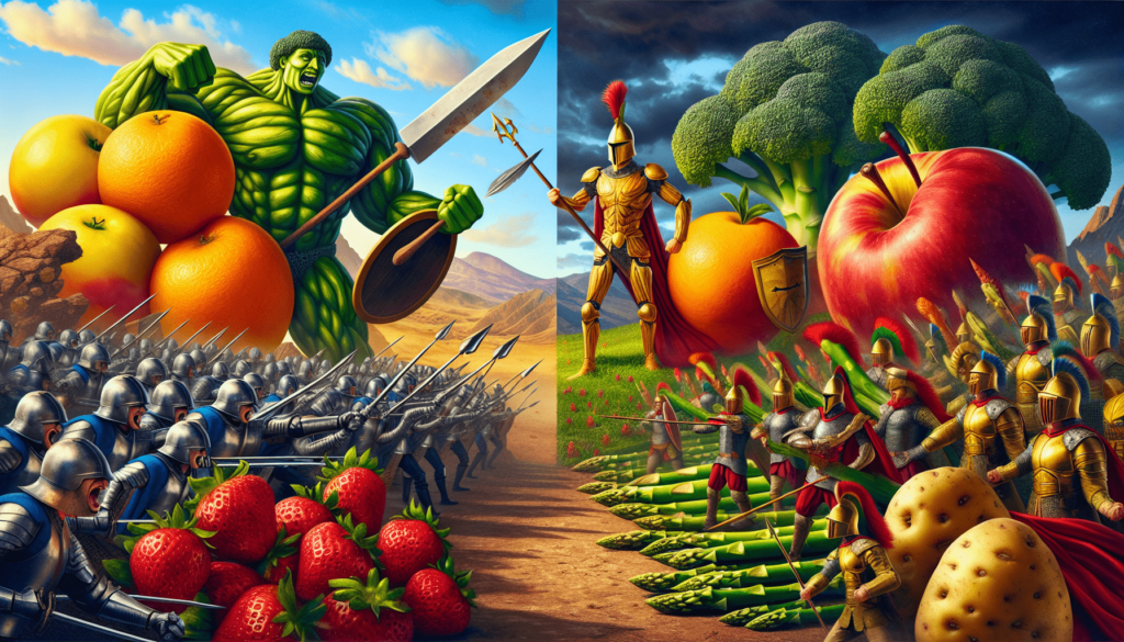 Fruits Vs. Vegetables: A Nutritional Showdown