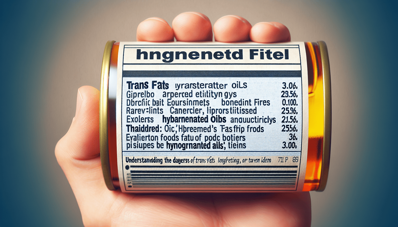 understanding the dangers of trans fats